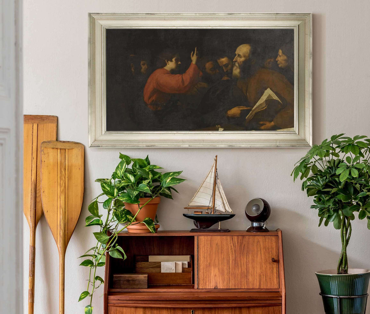 Christ Among The Doctors In The Temple by Jusepe De Ribera