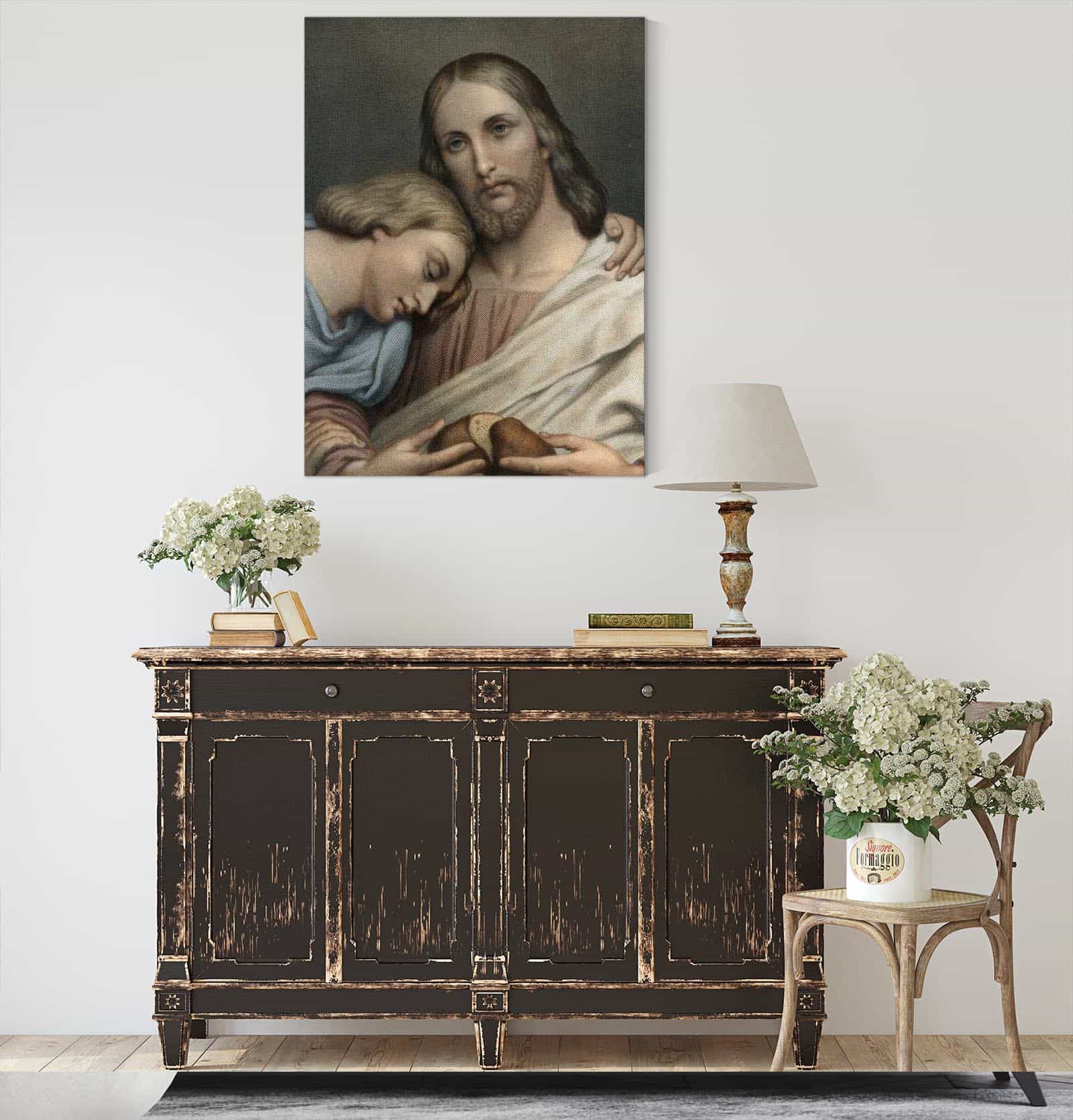 Christ And St John by Ary Scheffer