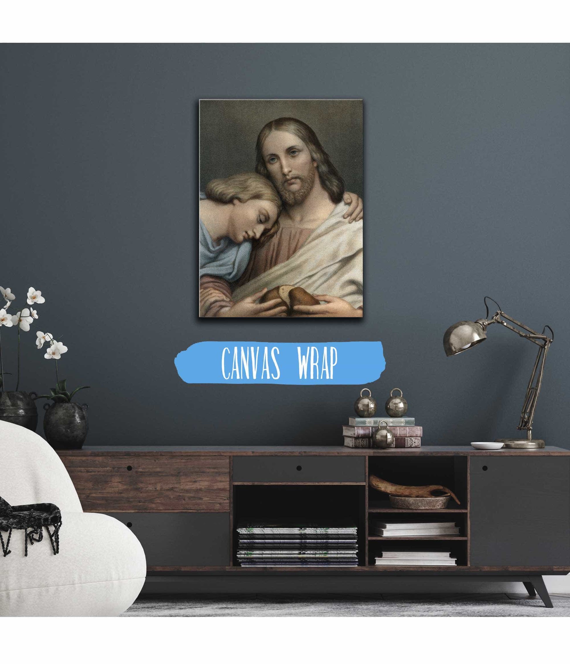 Christ And St John by Ary Scheffer