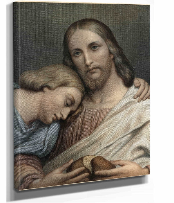 Christ And St John by Ary Scheffer