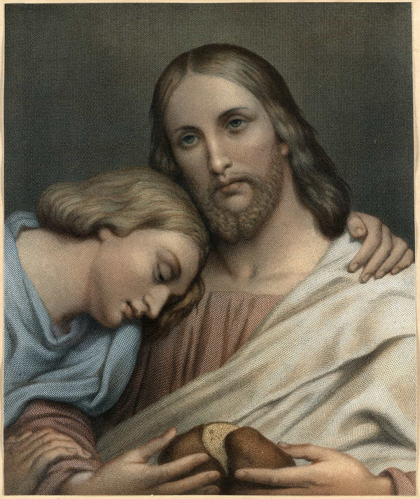 Christ And St John by Ary Scheffer