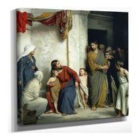 Christ And The Children by Carl Bloch