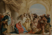 Christ And The Woman Taken In Adultery by Giovanni Domenico Tiepolo