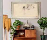 Christ At Emmaus by Jean Louis Forain