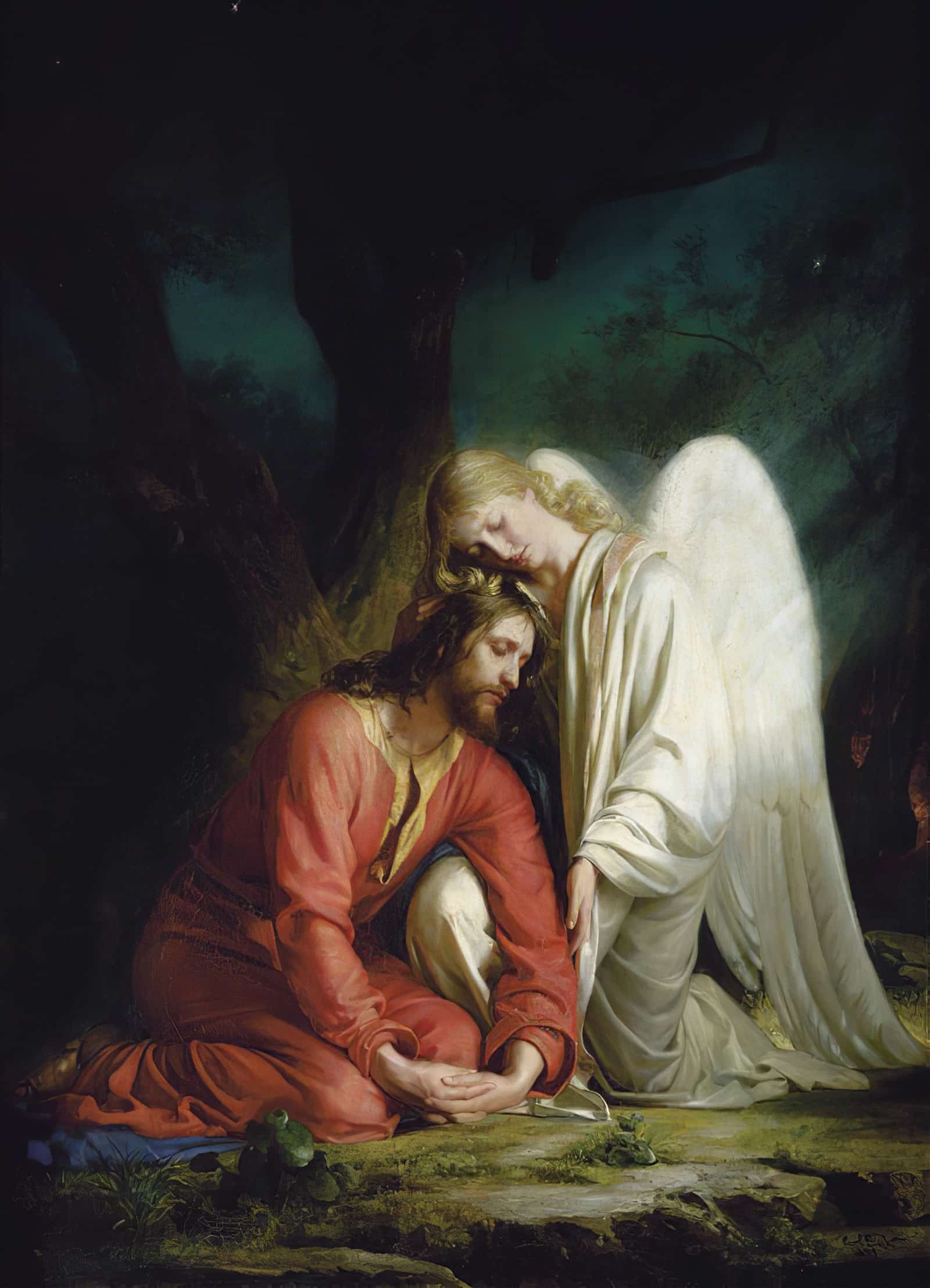 Christ At Gethsemane by Carl Bloch