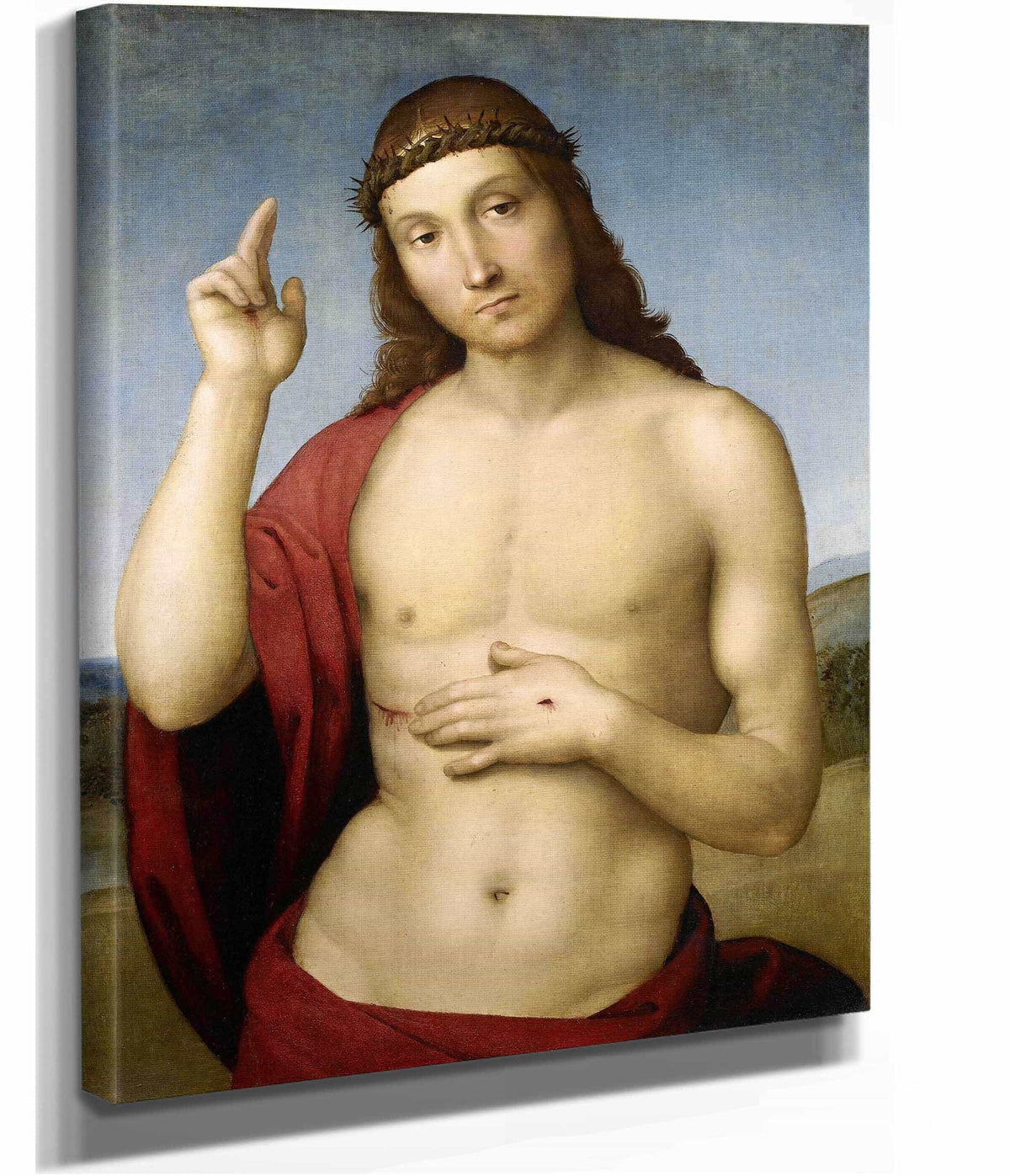 Christ Blessing Pax Vobiscum by Raphael