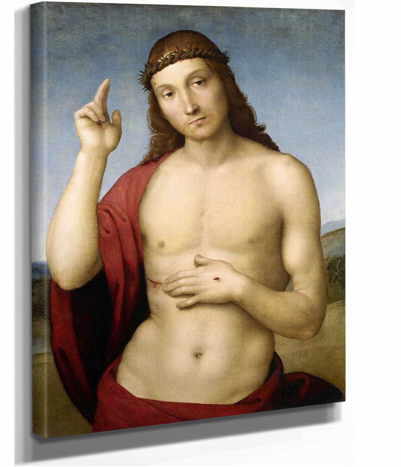 Christ Blessing Pax Vobiscum by Raphael