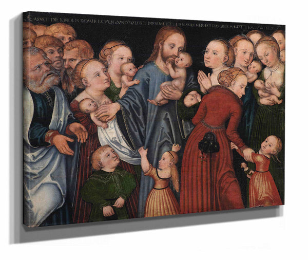 Christ Blessing The Children by Lucas Cranach The Elder