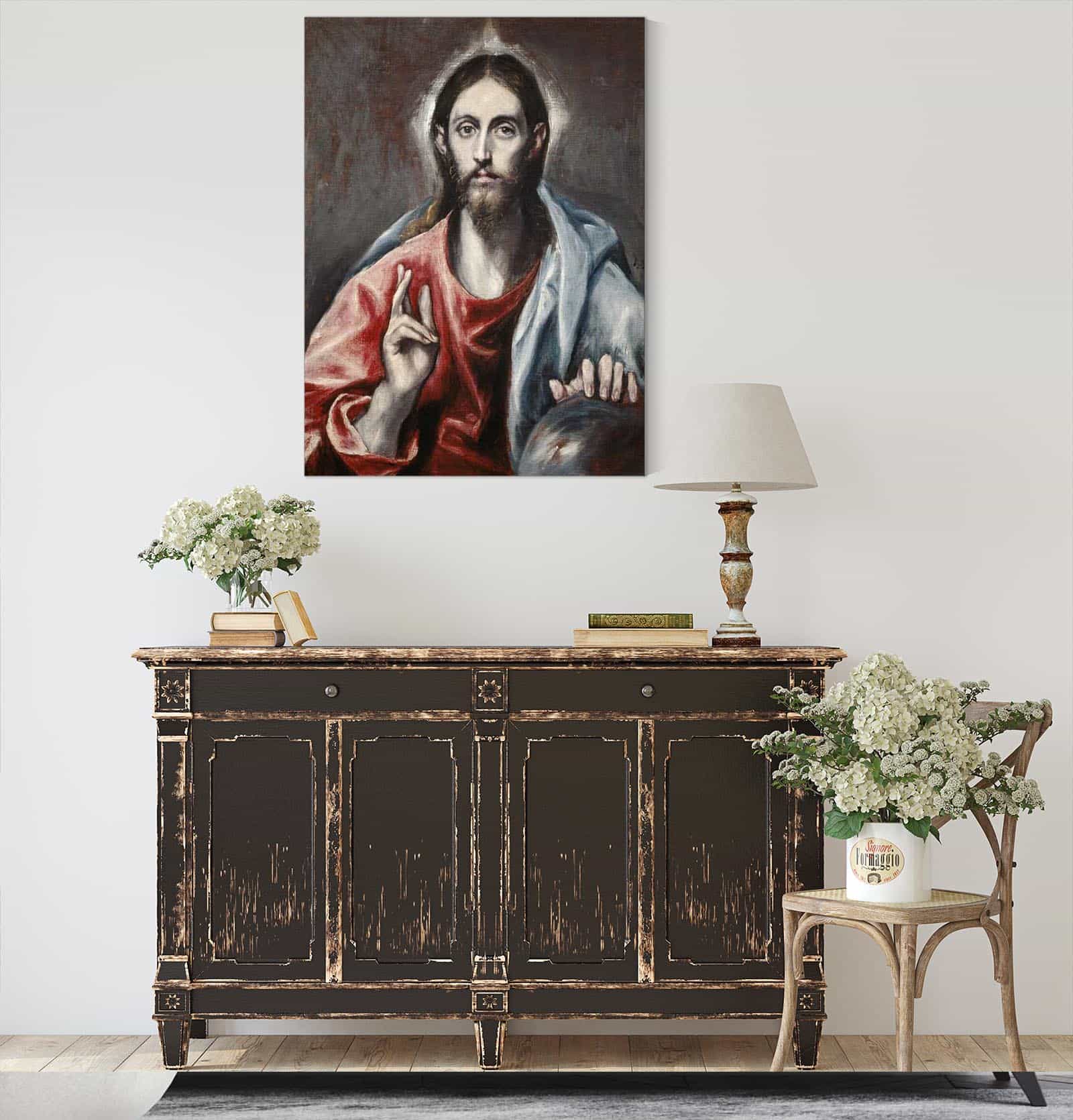 Christ Blessing The Saviour Of The World by El Greco