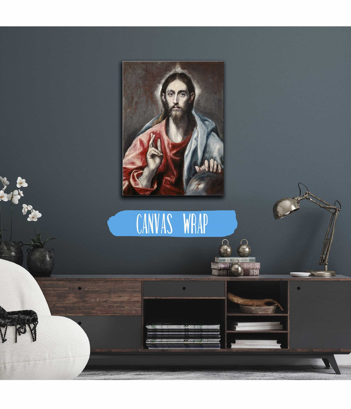 Christ Blessing The Saviour Of The World by El Greco