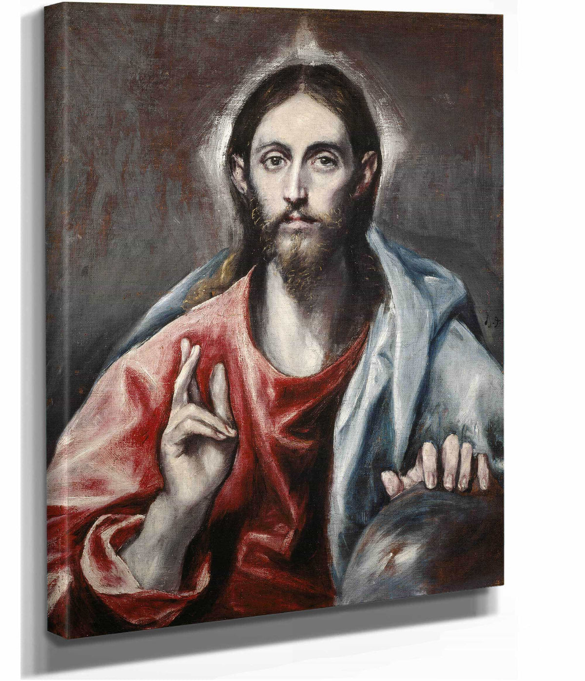 Christ Blessing The Saviour Of The World by El Greco