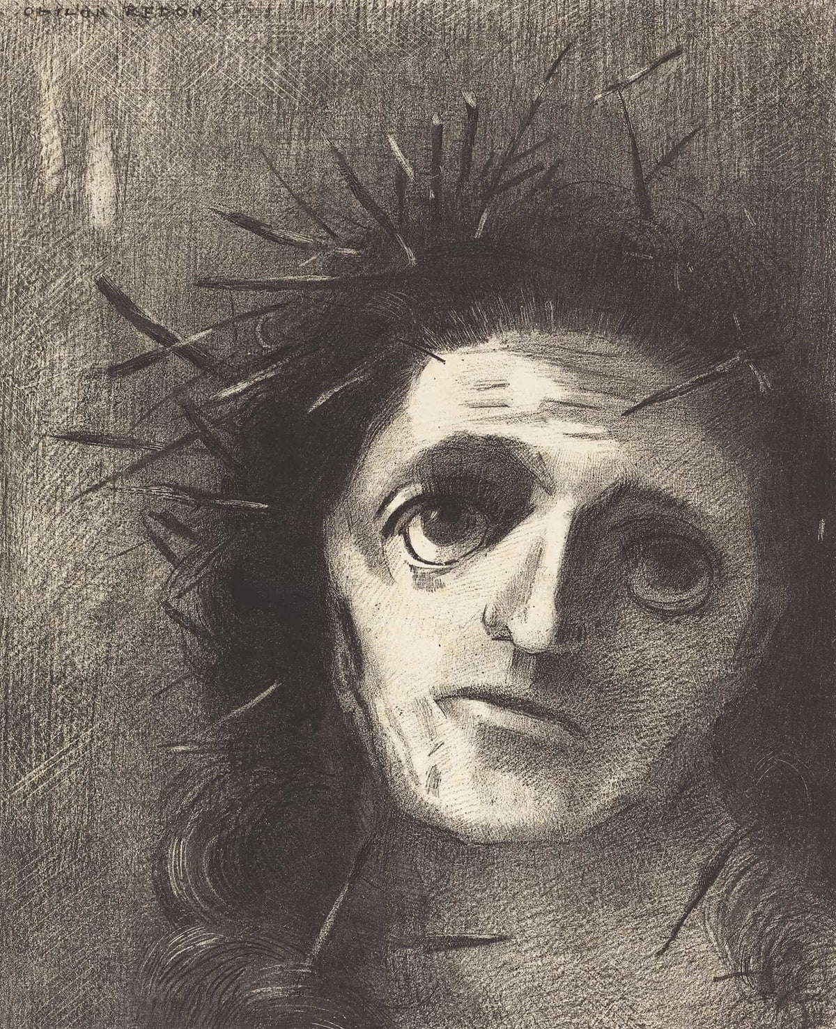 Christ by Odilon Redon