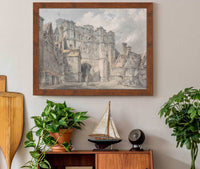 Christ Church Gate Canterbury To by Joseph Mallord William Turner