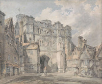 Christ Church Gate Canterbury To by Joseph Mallord William Turner