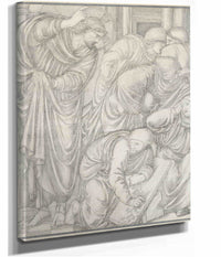 Christ Cleansing The Temple by Sir Edward Coley Burne Jones