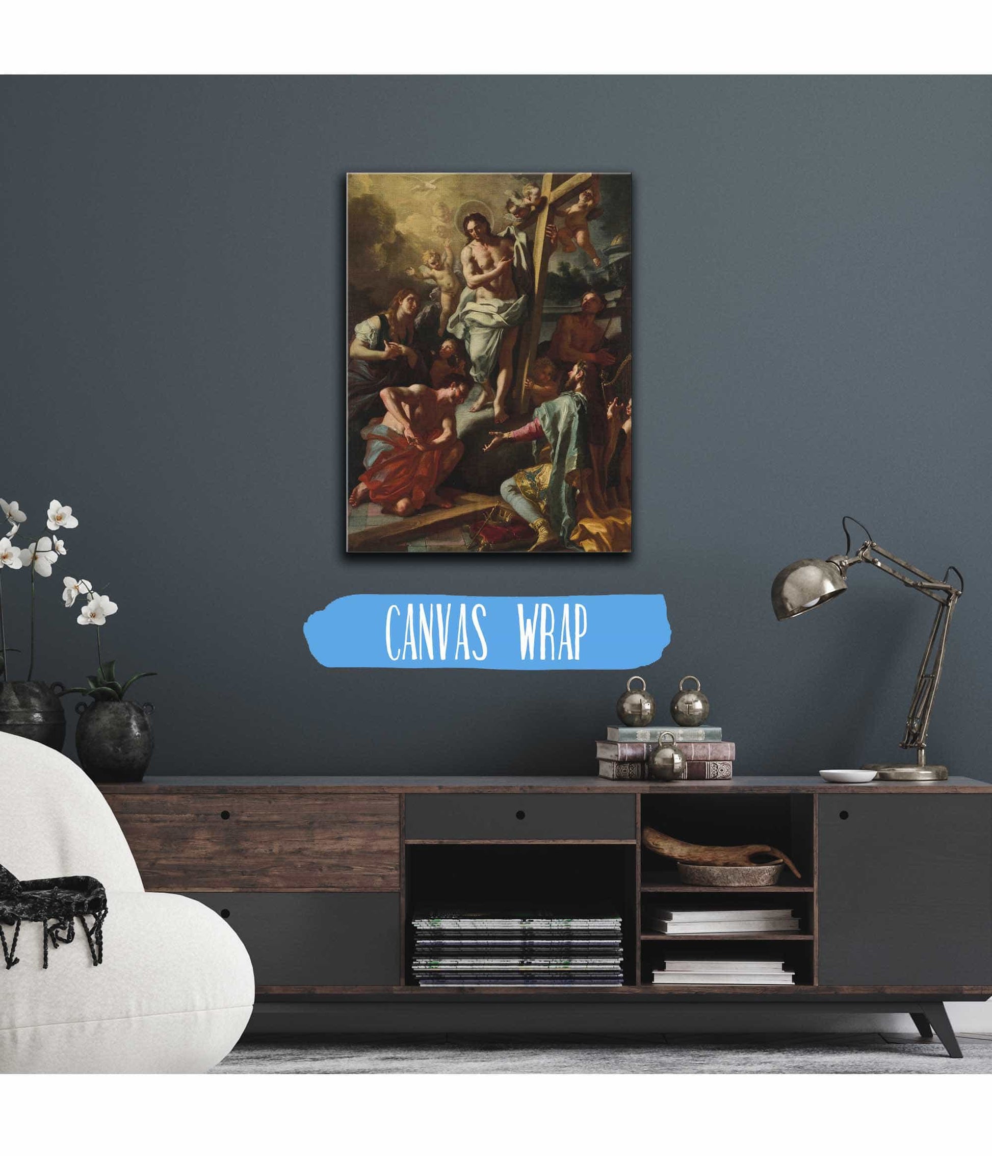 Christ Descending Into Limbo by Francesco Solimena