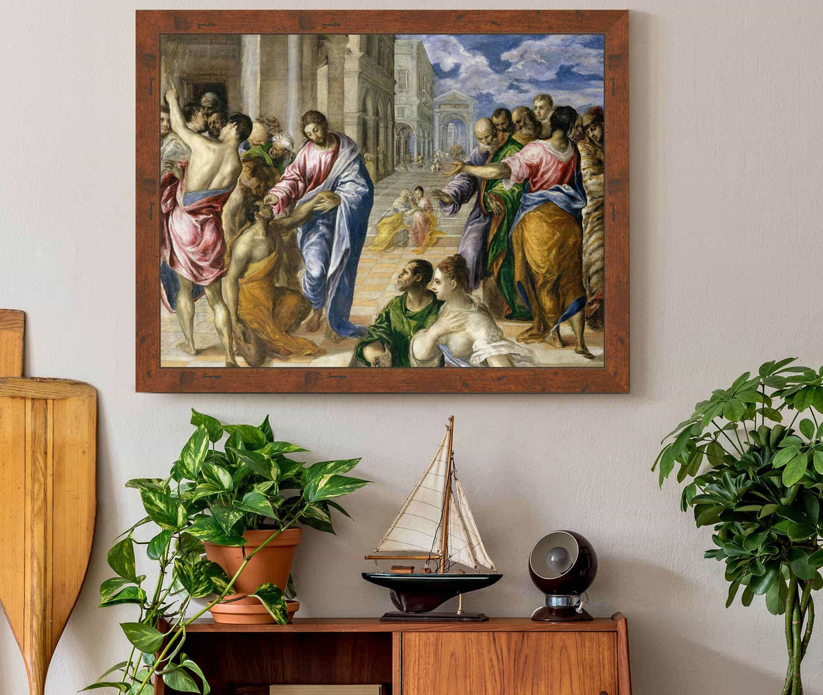 Christ Healing The Blind by El Greco