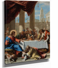 Christ In The House Of Simon by Sebastiano Ricci
