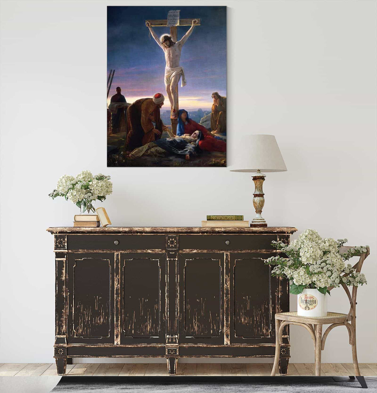 Christ On The Cross by Carl Bloch