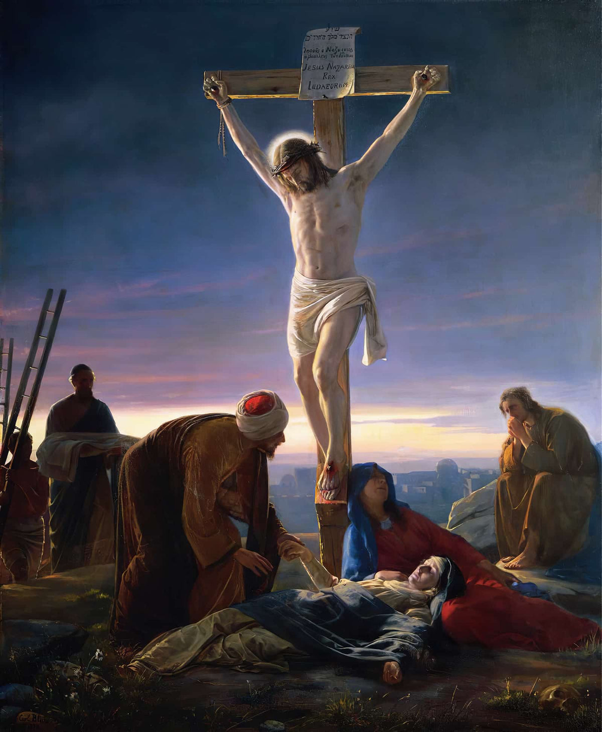 Christ On The Cross by Carl Bloch