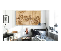 Christ Preaching In The Temple   by Guercino