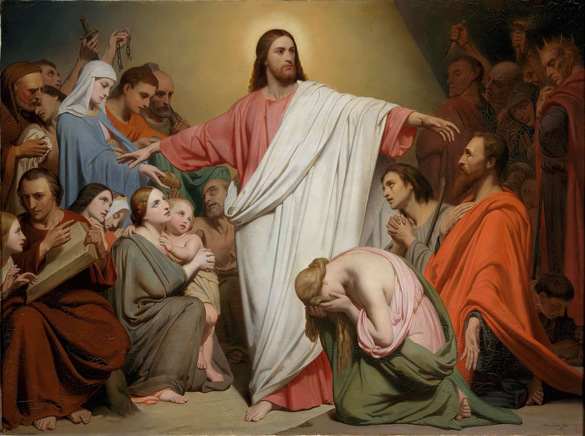 Christ Remunerator by Ary Scheffer
