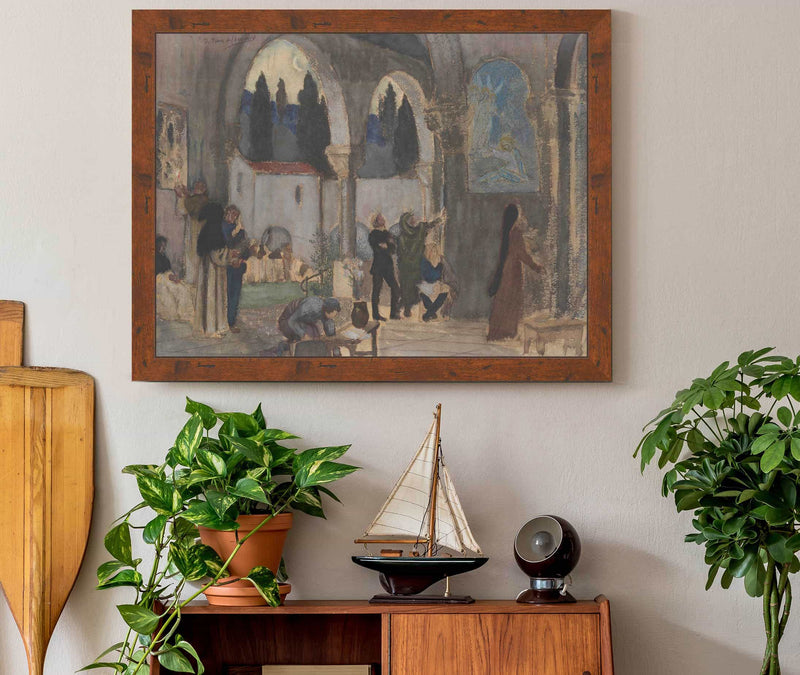 Christian Inspiration  by Pierre Puvis De Chavannes