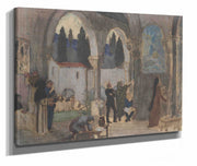 Christian Inspiration  by Pierre Puvis De Chavannes