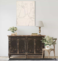 Christina Rossettis Maude Clare Figure And Head Studies by Sir John Everett Millais