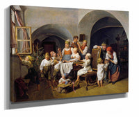 Christmas Morning by Ferdinand Georg Waldmuller