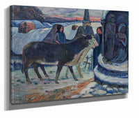 Christmas Night The Blessing Of The Oxen by Paul Gauguin