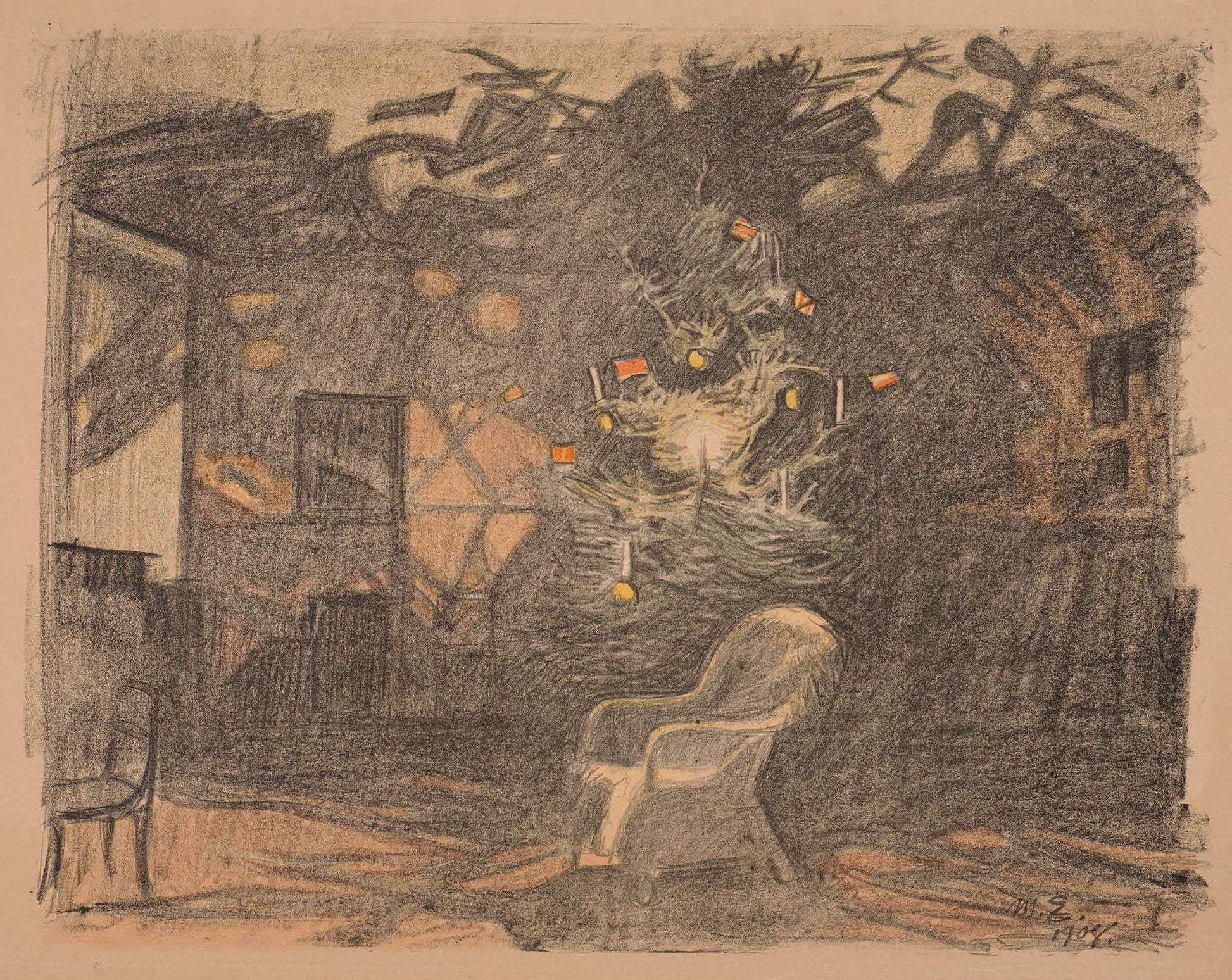 Christmas Tree by Magnus Enckell