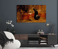 Christopher Columbus Before The Council Of Salamanca by William Merritt Chase