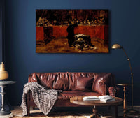 Christopher Columbus Before The Spanish Council by William Merritt Chase