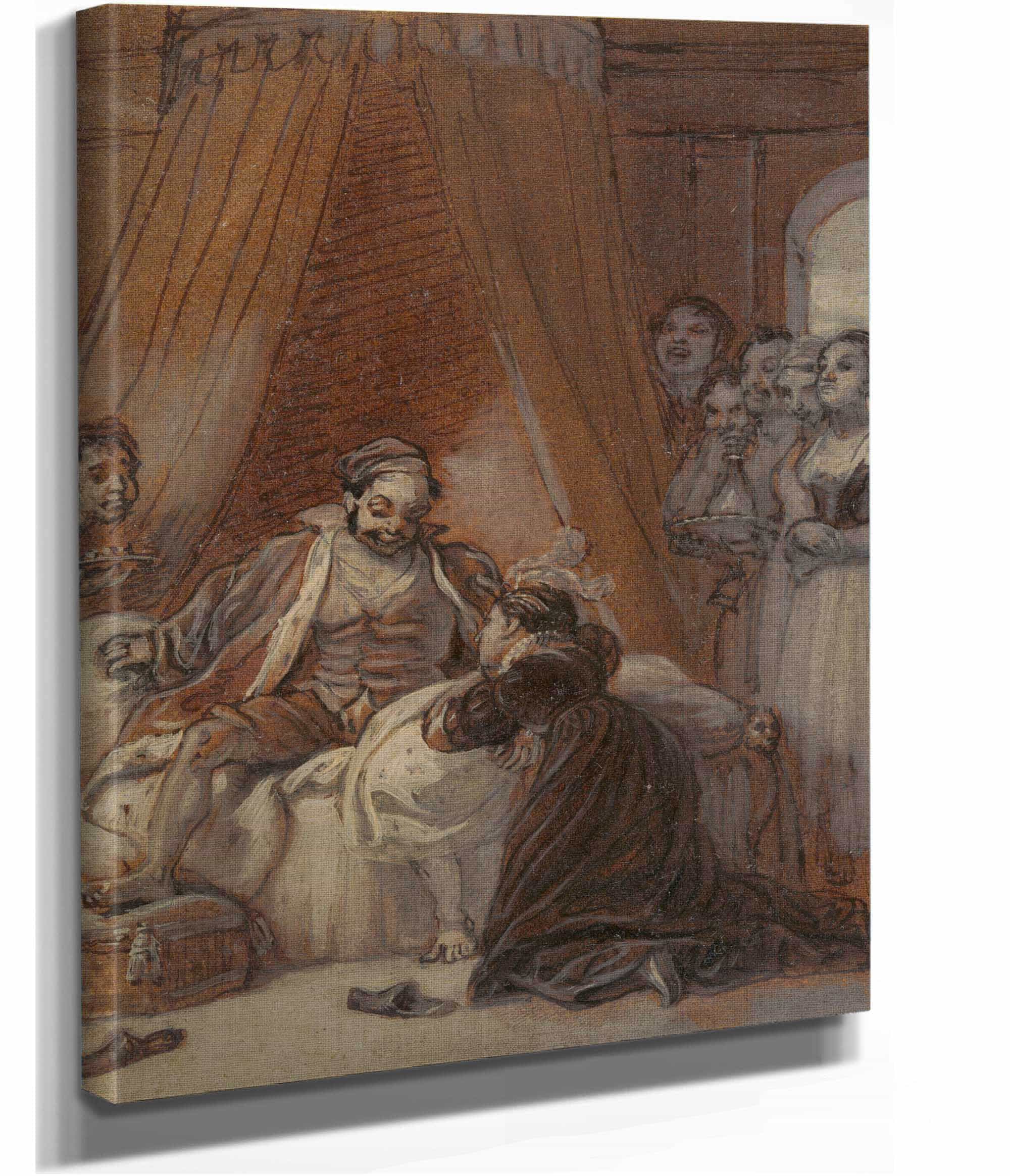 Christopher Sly And The Page As His Wife by Robert Smirke