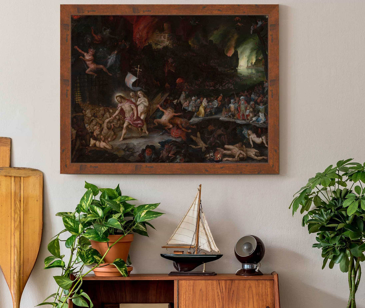 Christs Descent Into Limbo by Jan Brueghel The Elder