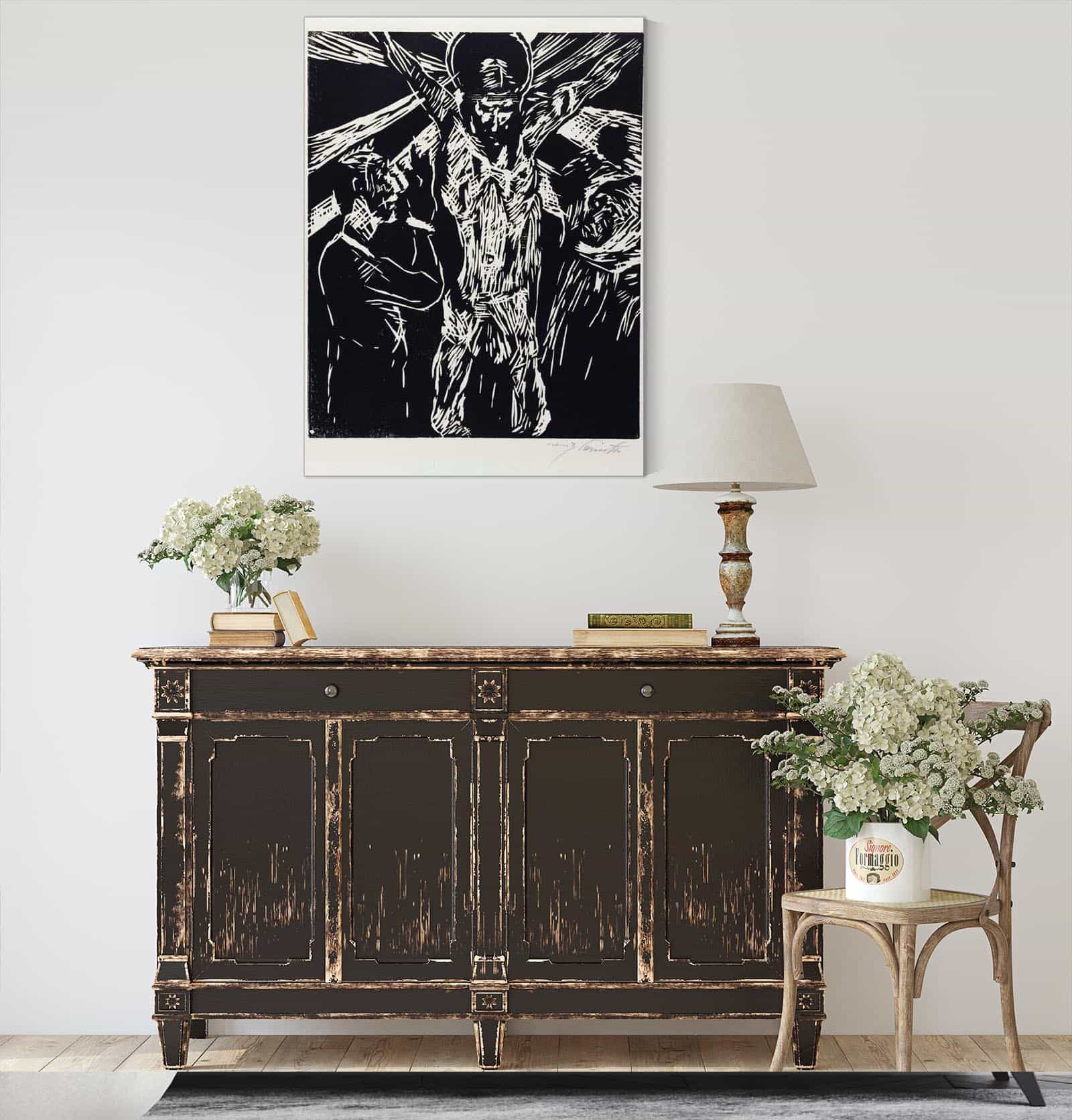Christus Am Kreuz by Lovis Corinth