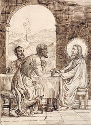 Christus I Emaus by Wilhelm Marstrand