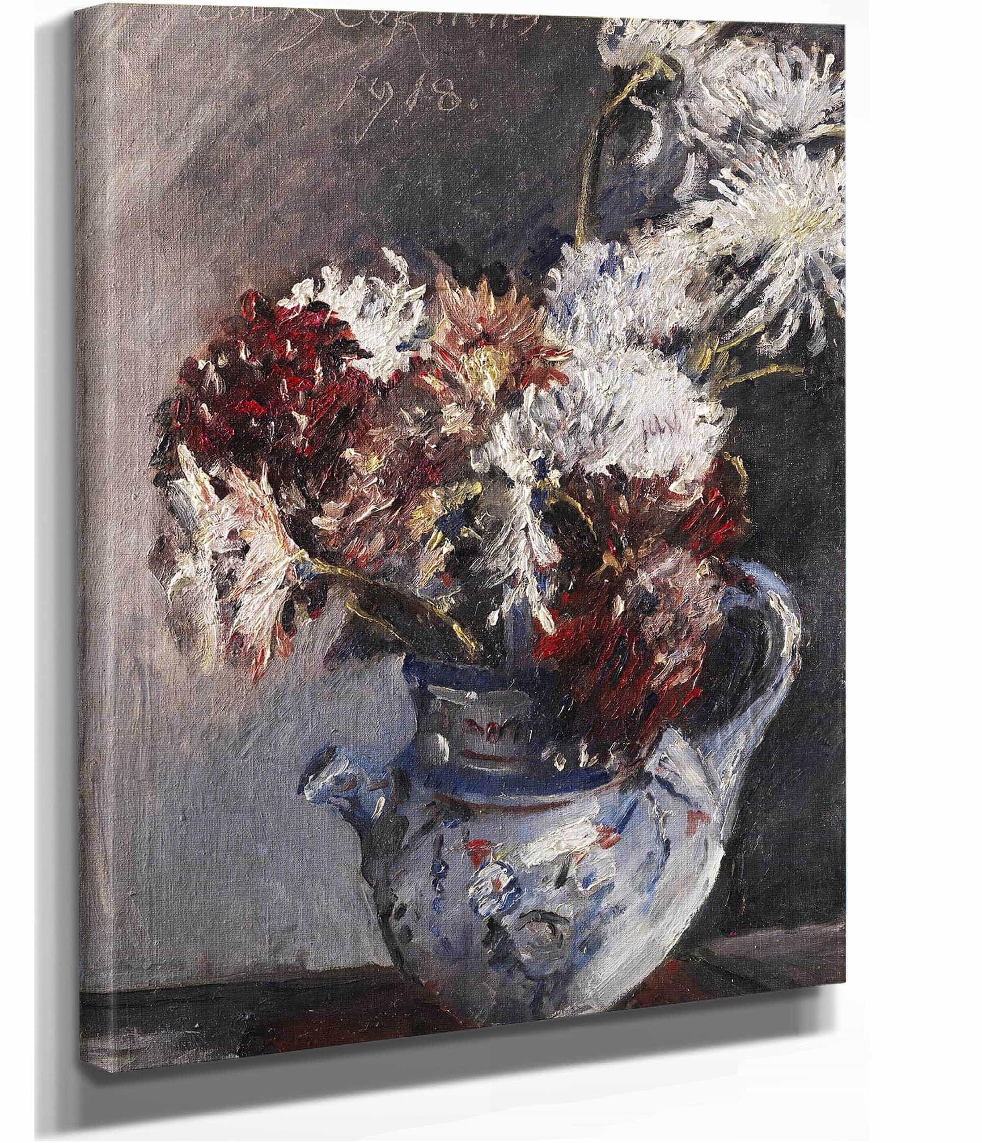 Chrysanthemen Im Krug by Lovis Corinth