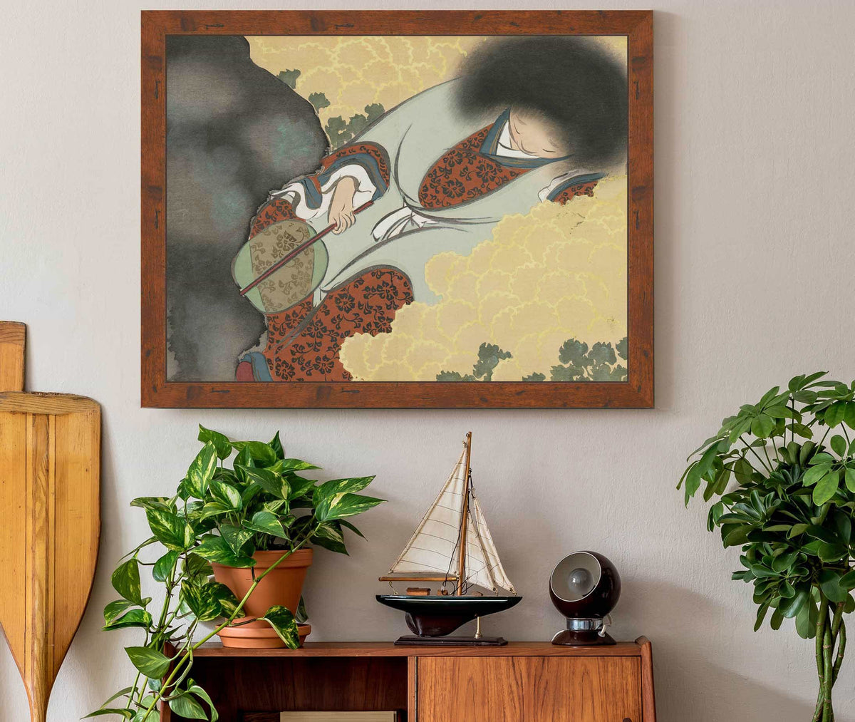 Chrysanthemum Boy Kikuji Doji by Kamisaka Sekka