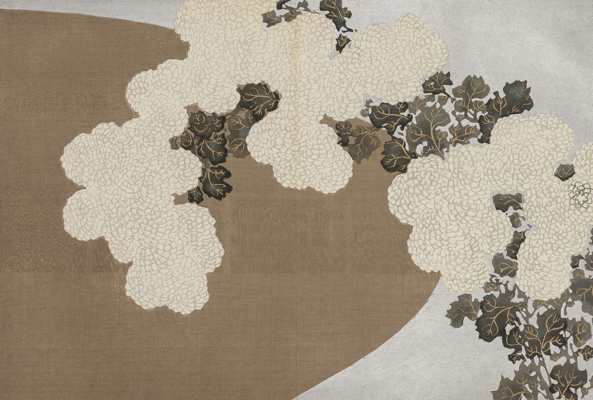 Chrysanthemums Momoyogusa by Kamisaka Sekka
