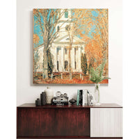 Church At Old Lyme Connecticut by Childe Hassam