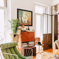 Church At Old Lyme Connecticut by Childe Hassam