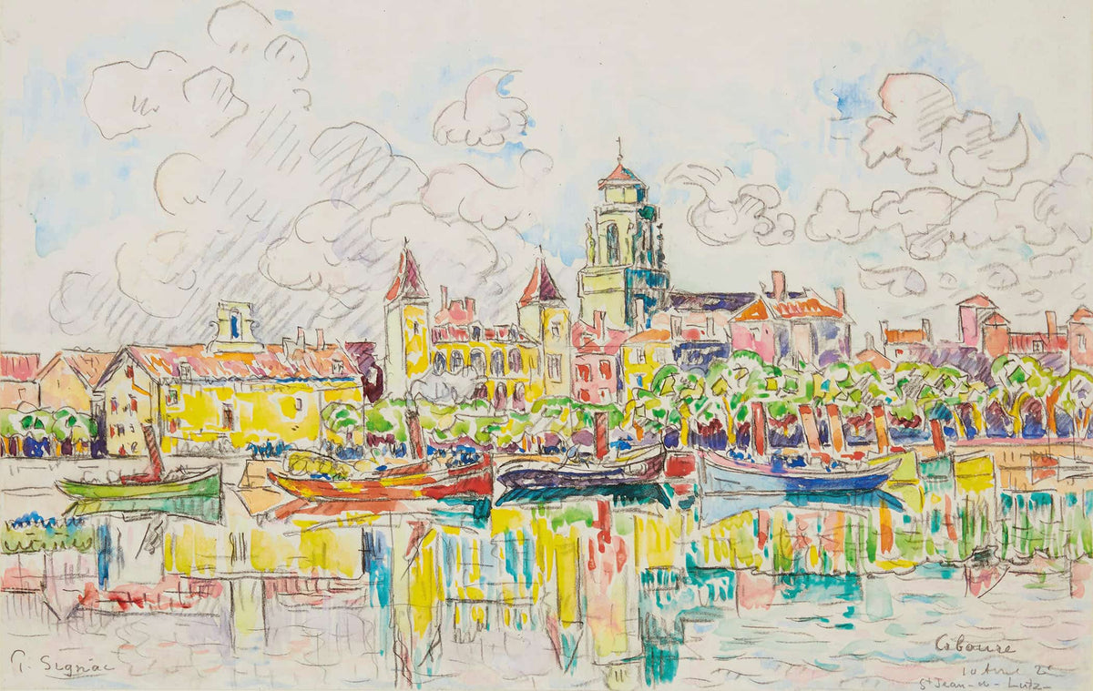 Ciboure by Paul Signac