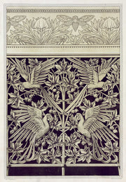 Cigales Et Anemones Bordure De Napperon Aras Et Platane Fonte by Maurice Pillard Verneuil