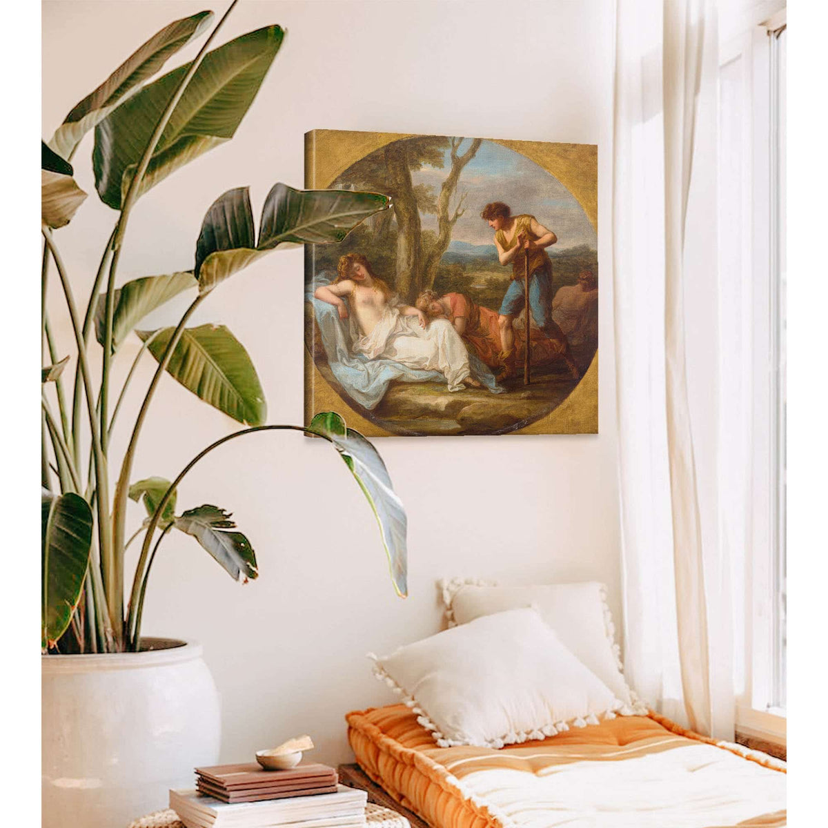 Cimon And Iphigenia by Angelica Kauffmann