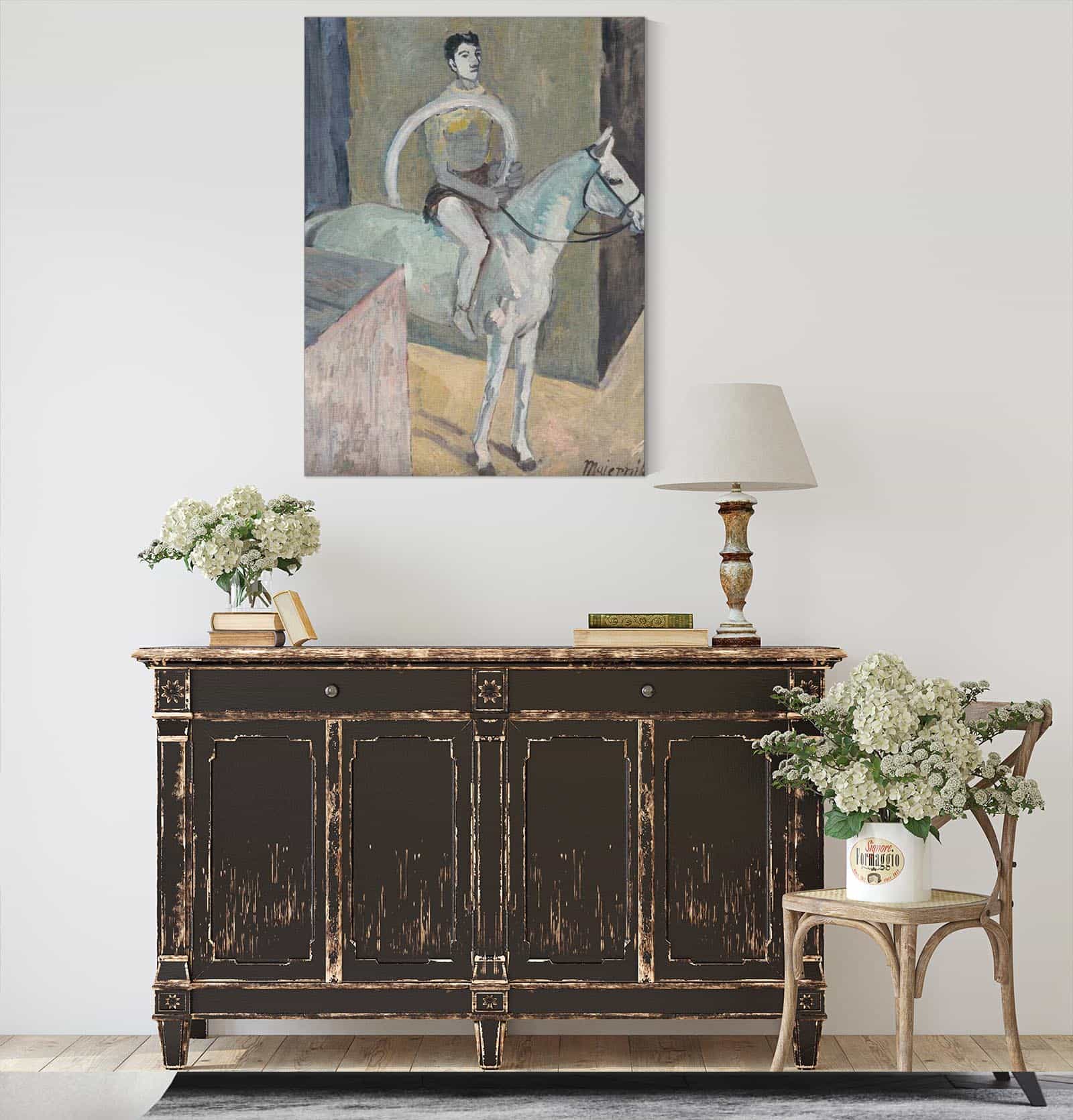 Circus Rider At The Holy Communion by Cyprian Majernik