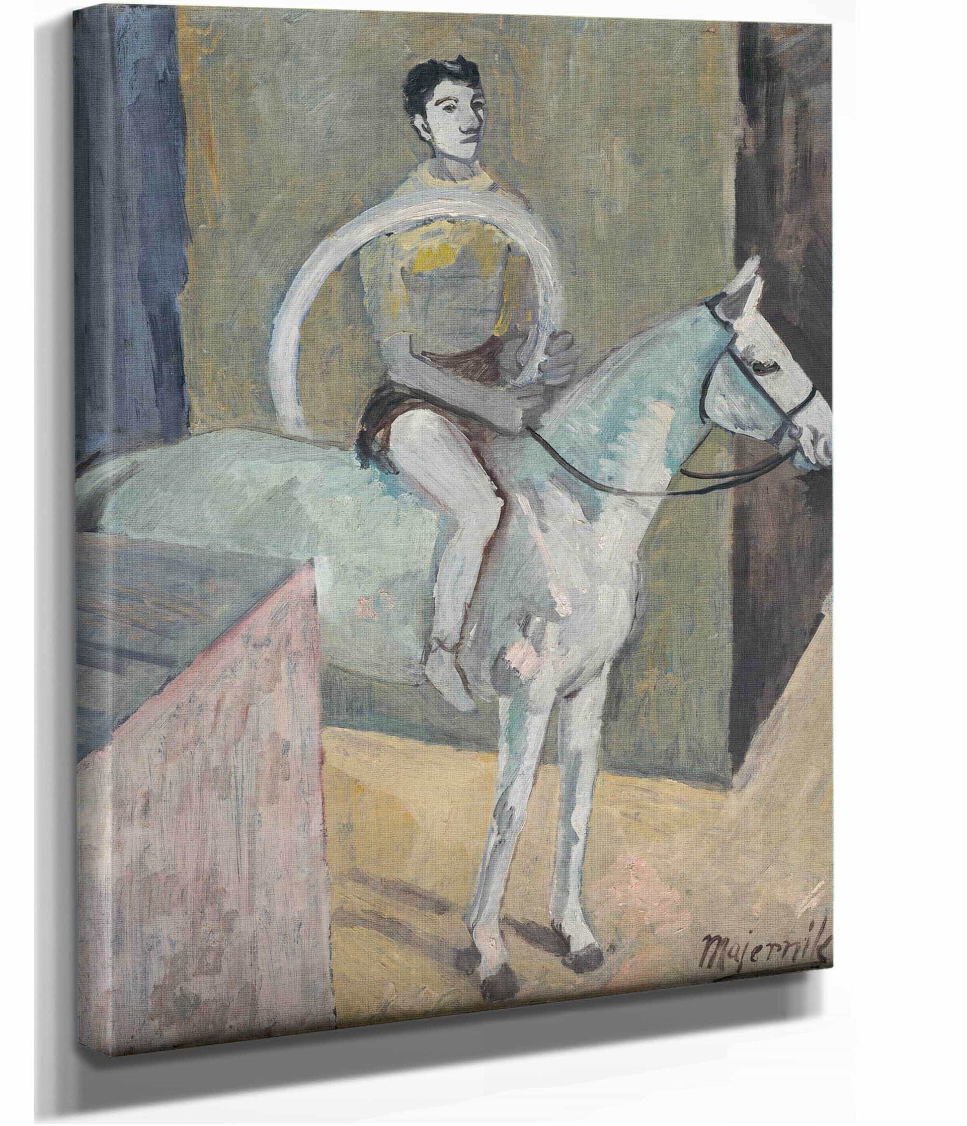 Circus Rider At The Holy Communion by Cyprian Majernik