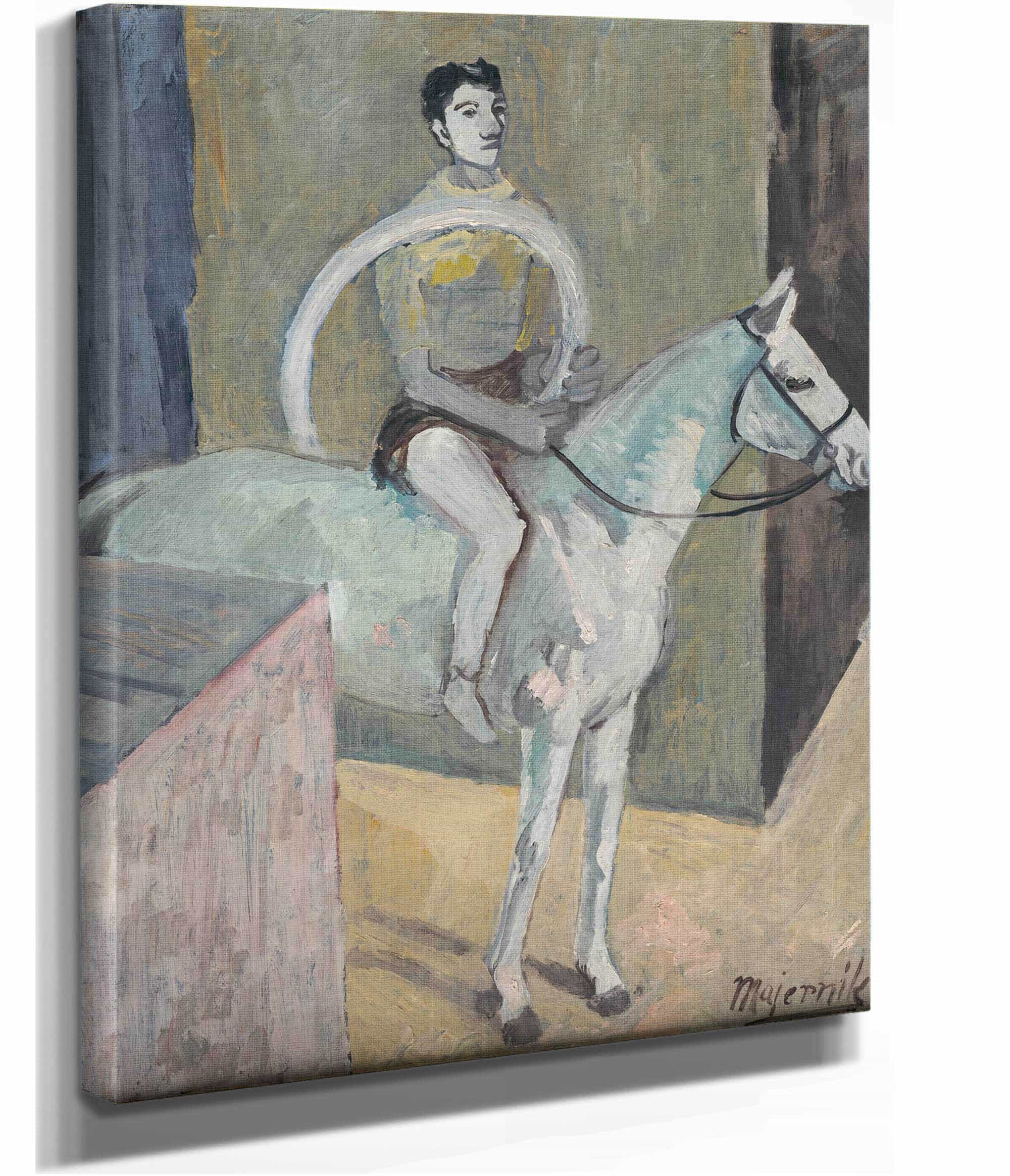 Circus Rider At The Holy Communion by Cyprian Majernik