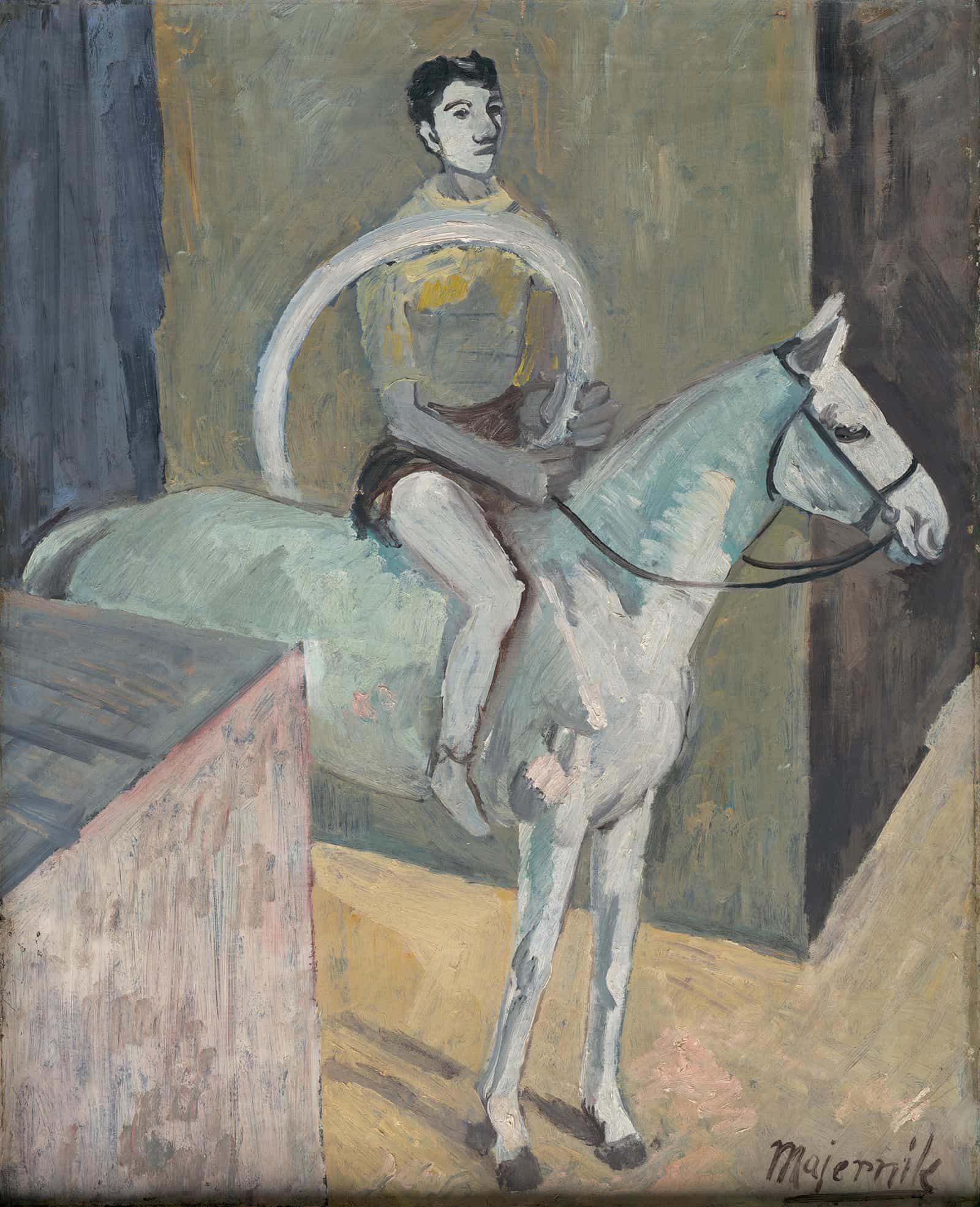 Circus Rider At The Holy Communion by Cyprian Majernik